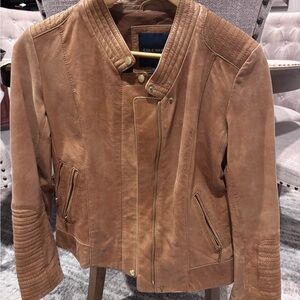 Cole Haan Brown Leather Jacket